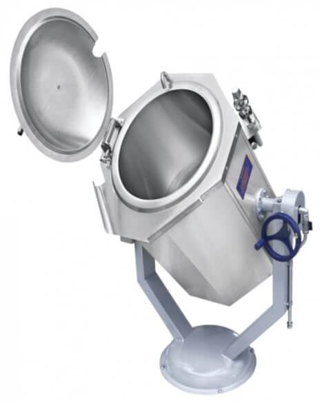TILT PAN, INDIRECT BOILING PAN, 60LT,  MANUAL TILT NO MIXER - cater-care